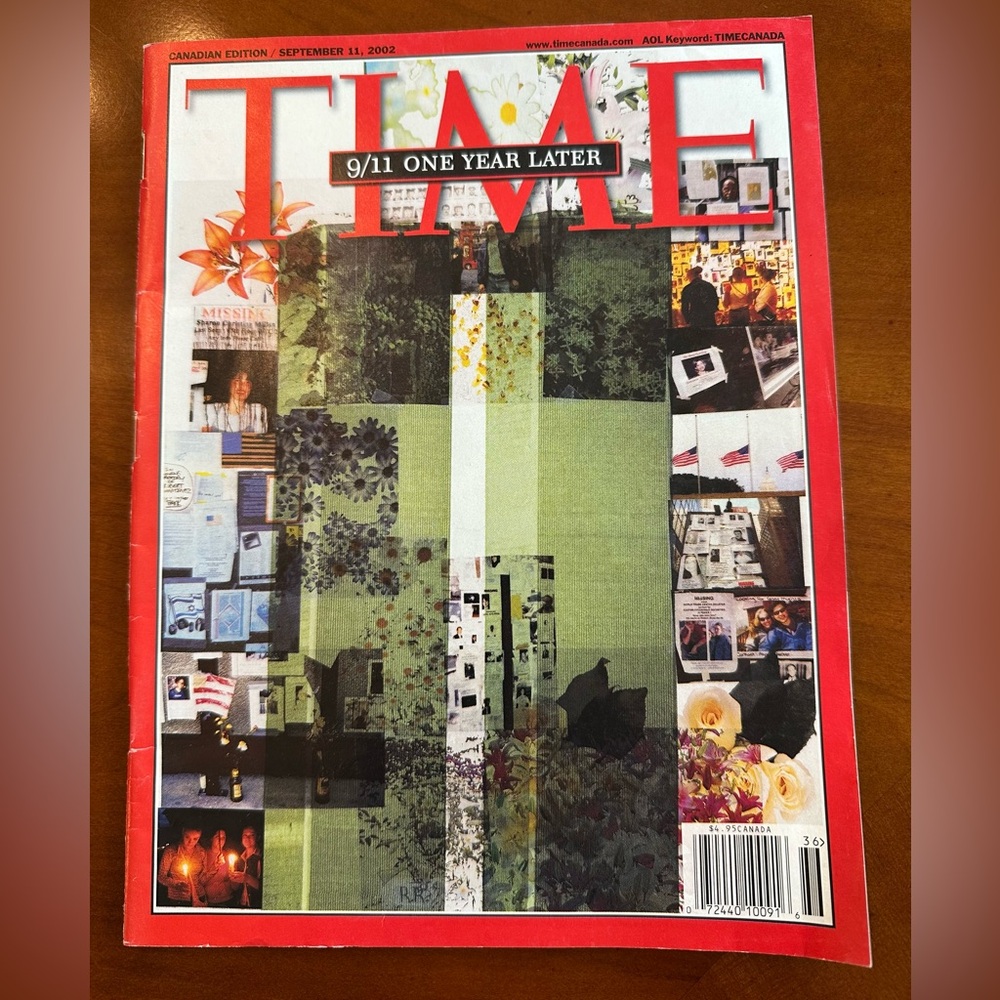 🔵3/$10 Time Magazine 9/11 One Year Later Anniversary Issue